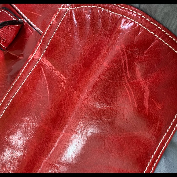 Giani Bernini Red Leather Purse - Picture 5 of 9